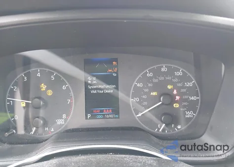 2025 Toyota Corolla Le from USA, damaged, VIN 5YFB4MDE0SP321698